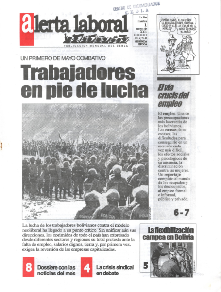 Alerta Laboral 14: Trabajadores en pie de lucha