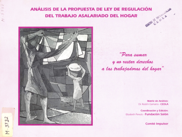 Análisis de la propuesta de ley de regulación del trabajo asalariado del hogar