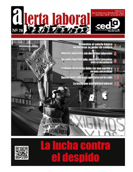 Alerta Laboral 78: La lucha contra el despido