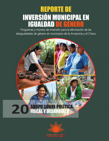 Revista fiscal 20: Reporte de inversión municipal en igualdad de género