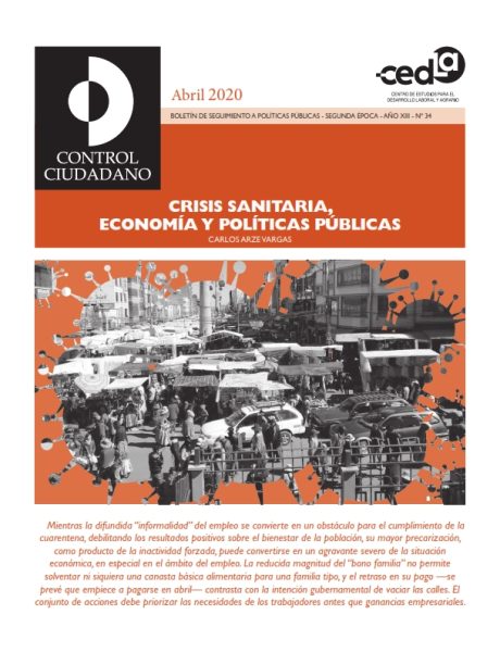Control Ciudadano 34: Crisis sanitaria, economía y políticas públicas