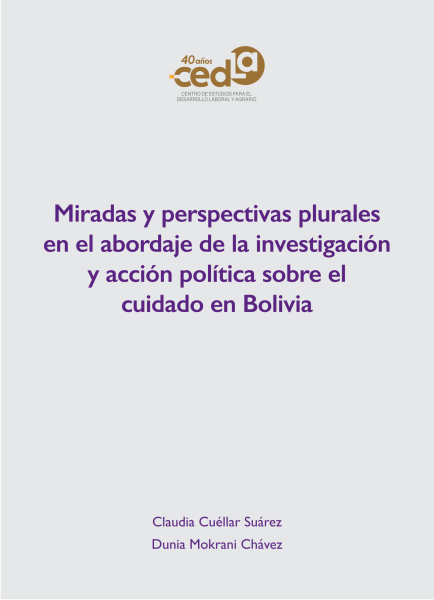 Miradas y perspectivas plurales en el abordaje de la investigación y acción política sobre el cuidado en Bolivia