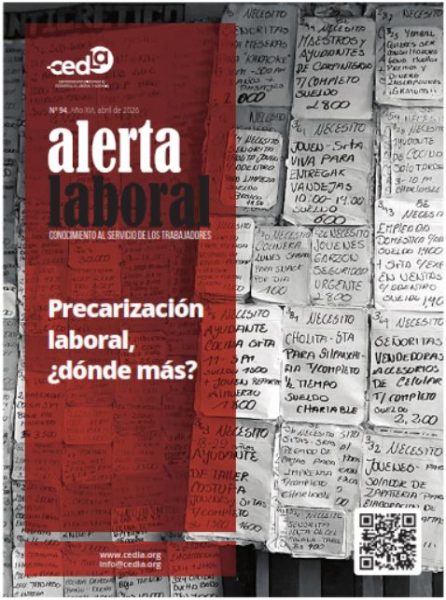 Alerta Laboral 94: Precarización laboral, ¿dónde más?